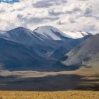 Khovd region in Mongolia