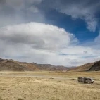 A landscape of western Mongolia.