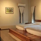 Twin room at Baan Maka Nature Lodge in Thailand