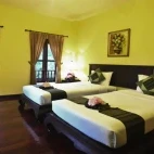 Bedroom at PhuWanalee Resort in Thailand