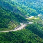 View of Hải Vân Pass, Vietnam