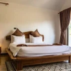 Interior of a bedroom at Victory Road Villas, Vietnam
