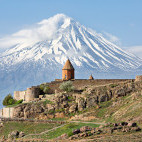 Khor Virap Church and Ararat Mountain in Armenia