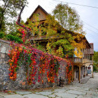 Town in Dilijan National Park, Armenia