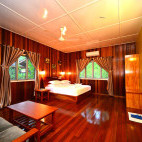 Double room at Abai Jungle Lodge