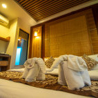 Bedroom at Kinabatangan Wetlands Resort, Borneo