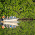 Boat trip at Kinabatangan Wetlands Resort, Borneo