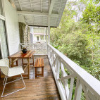 Balcony at Nepenthes Suite in Borneo