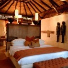 Bedroom at Mahua Kothi in Bandhavgarh National Park, India
