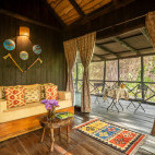 Room at Tree House Hideaway in Bandhavgarh National Park, India