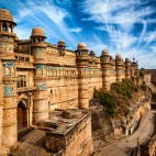 Gwalior Fort in India