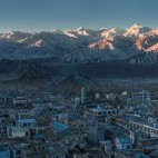City of Leh in India.