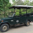 4x4 vehicle in Nagarhole National Park, India