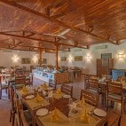 Restaurant at Ranthambhore Kothi in India