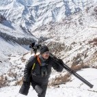 Photographer in Ulley Valley, India.
