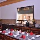 Restaurant at Udai Vilas Palace in India