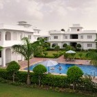 Swimming pool at Udai Vilas Palace in India