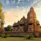 Western group of temples at Khajuraho, India