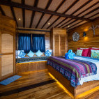 Cabin on board Tiger Blue in Indonesia
