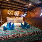 Cabin on board Tiger Blue in Indonesia