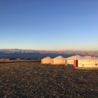 Ger camp in Khovd, Mongolia.