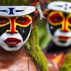 Tribe in Papua New Guinea.