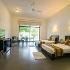 Bedroom at Grand Tamarind Lake Hotel in Sri Lanka