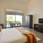 Bedroom at Grand Tamarind Lake Hotel in Sri Lanka