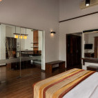 Bedroom at Kithala Resort in Tissamaharama, Sri Lanka