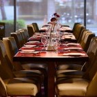 Western restaurant at Gala Hotel in Taipei, Taiwan