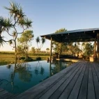 Swimming pool at Bamurru Plains in Australia