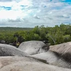 View of the Granite Gorge Nature Park landscape, Mareeba, Australia