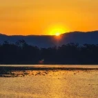 Sunset over Mareeba Wetlands Reserve, Australia