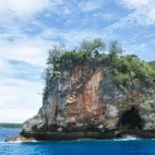 A sea cave in Vava'u island, Tonga.