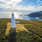 Lighthouse on Bruny Island, Tasmania, Australia