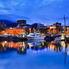 Sullivan's Cove in Hobart, Tasmania, Australia