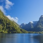 Doubtful sound in New Zealand