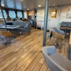 The communal lounge area to relax in.