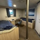 Example of the twin deluxe cabin on Virgo.