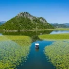 Boat trip in Lake Skadar, Montenegro