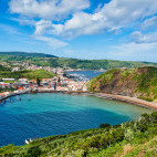 Horta on Faial Island in the Azores