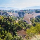 Cliffs in the Melnik region of Bulgaria