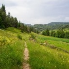 Scenic landscape in Bulgaria.