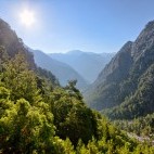 Samaria Gorge in Crete, Greece