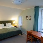 Twin bedroom at Loona Manor Guesthouse in Saarema Island, Estonia