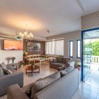 Lounge area at Hotel Alexis in Crete, Greece
