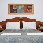 Standard double bedroom at Mediterraneo Hotel in Crete, Greece