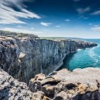 The Burren coastline in Ireland