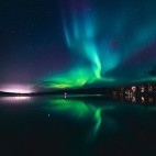 Northern Lights display in Norway