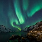 Northern Lights display in Norway